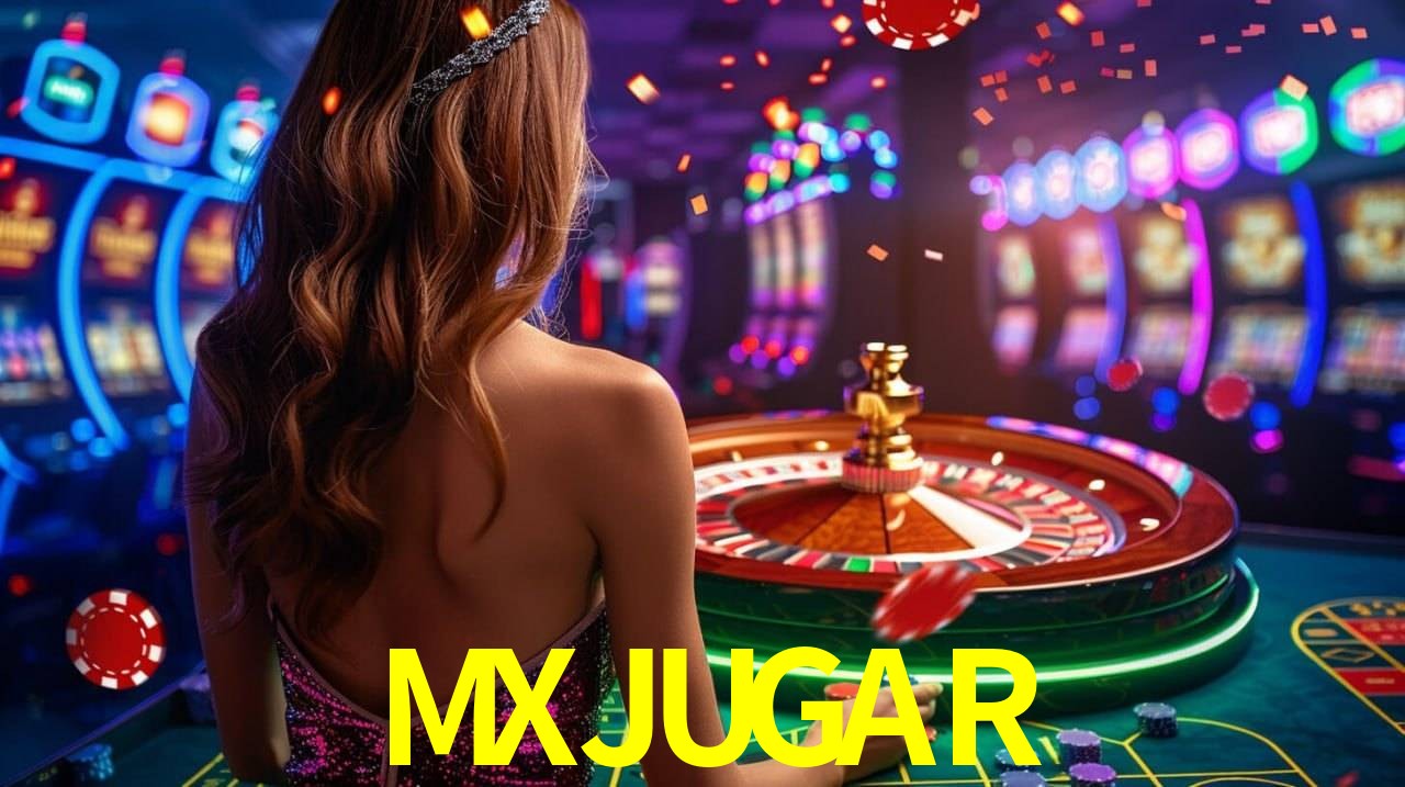 Interfaz de la app móvil MXJUGAR en un smartphone moderno